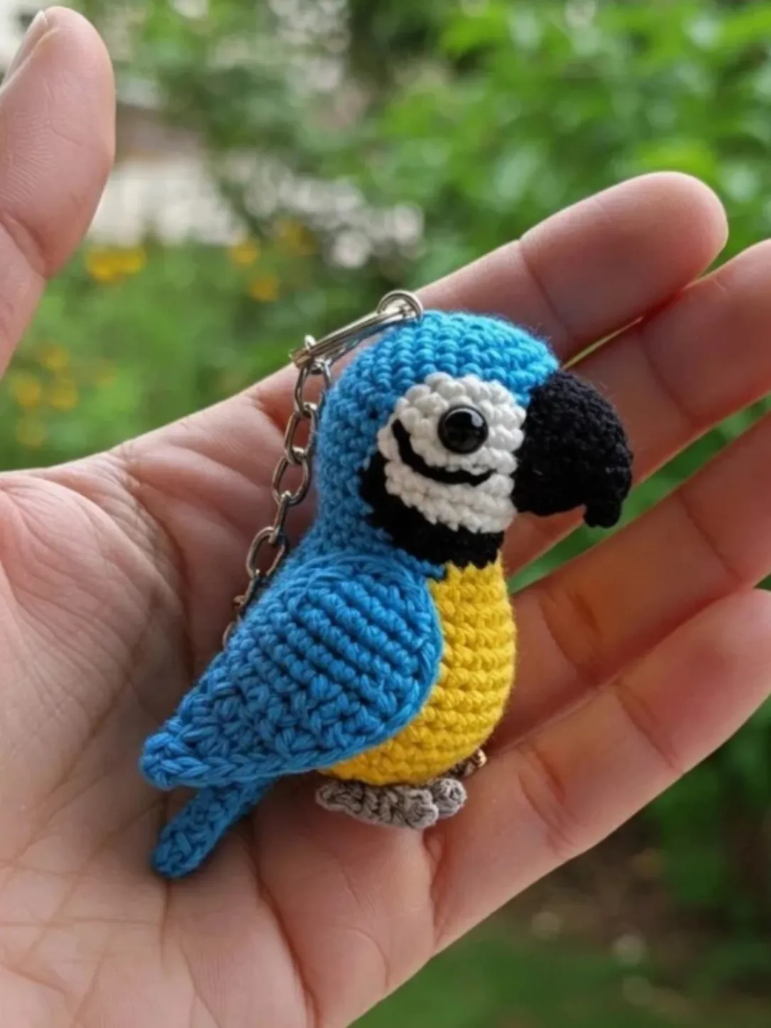 Receita_Caninde_Ararinha_Chaveiro_@vips.amigurumis