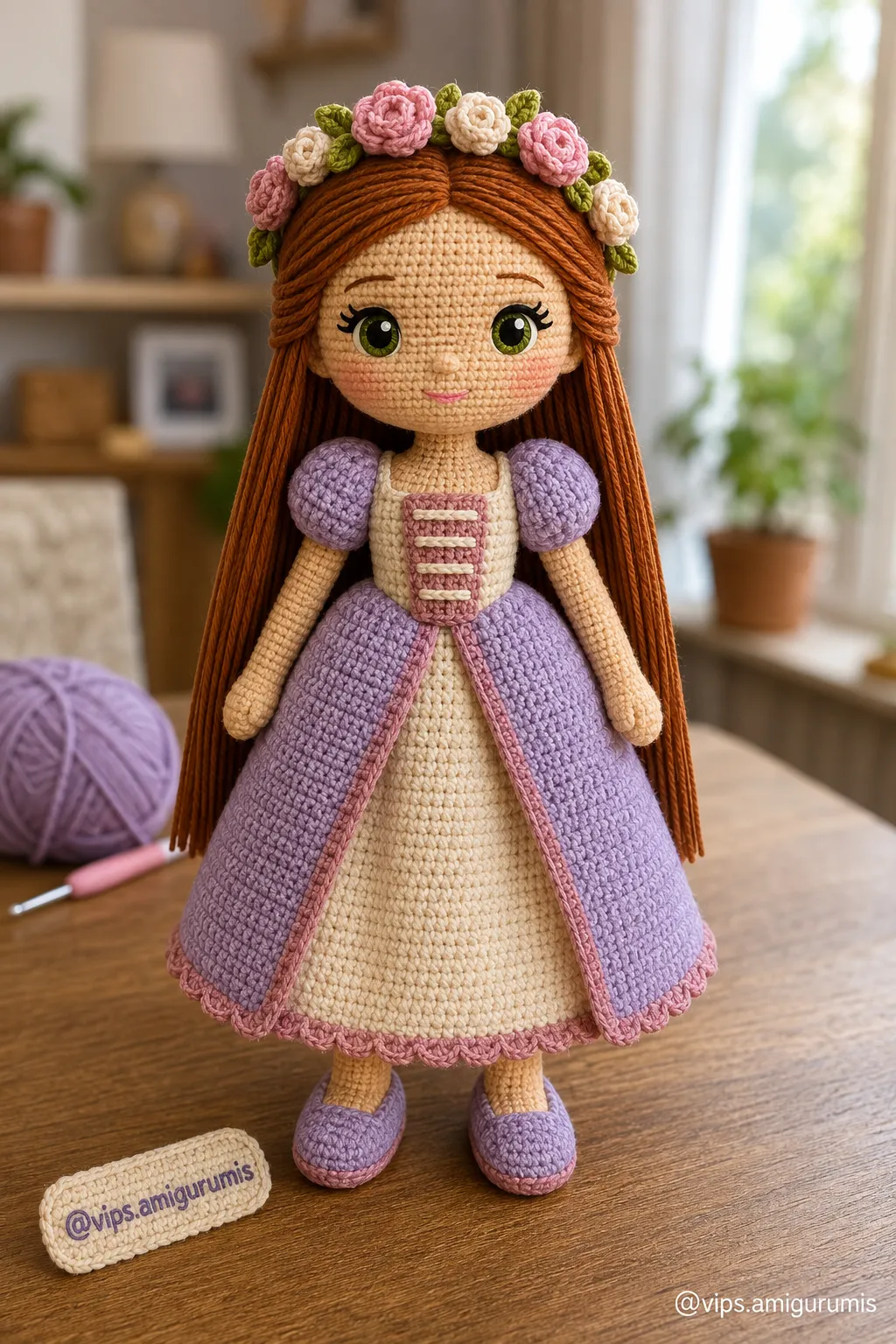Receita_Lis_Princesa_das_Flores_@vips.amigurumis