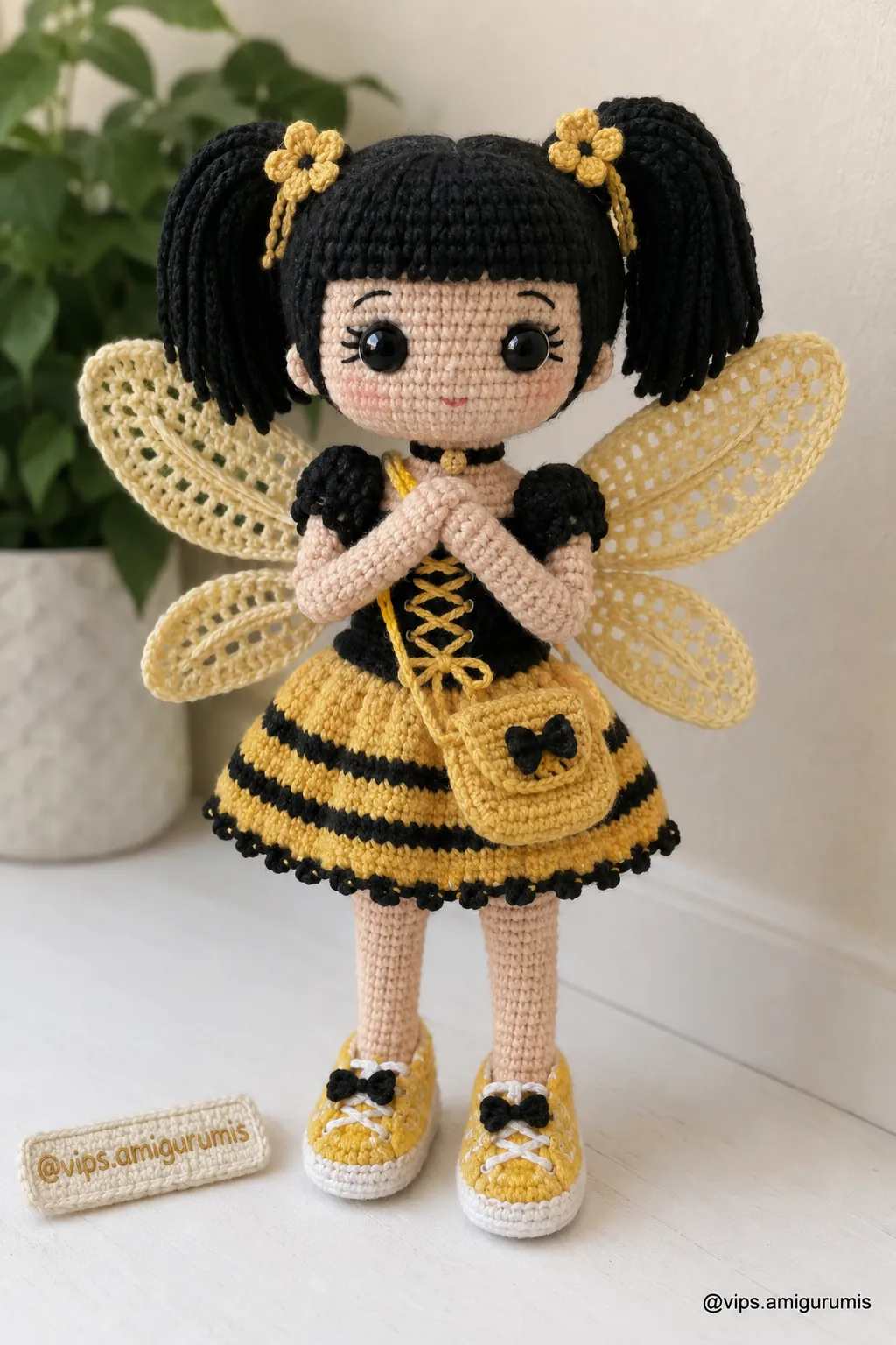 Receita_Mel_Fada_Abelha_@vips.amigurumis