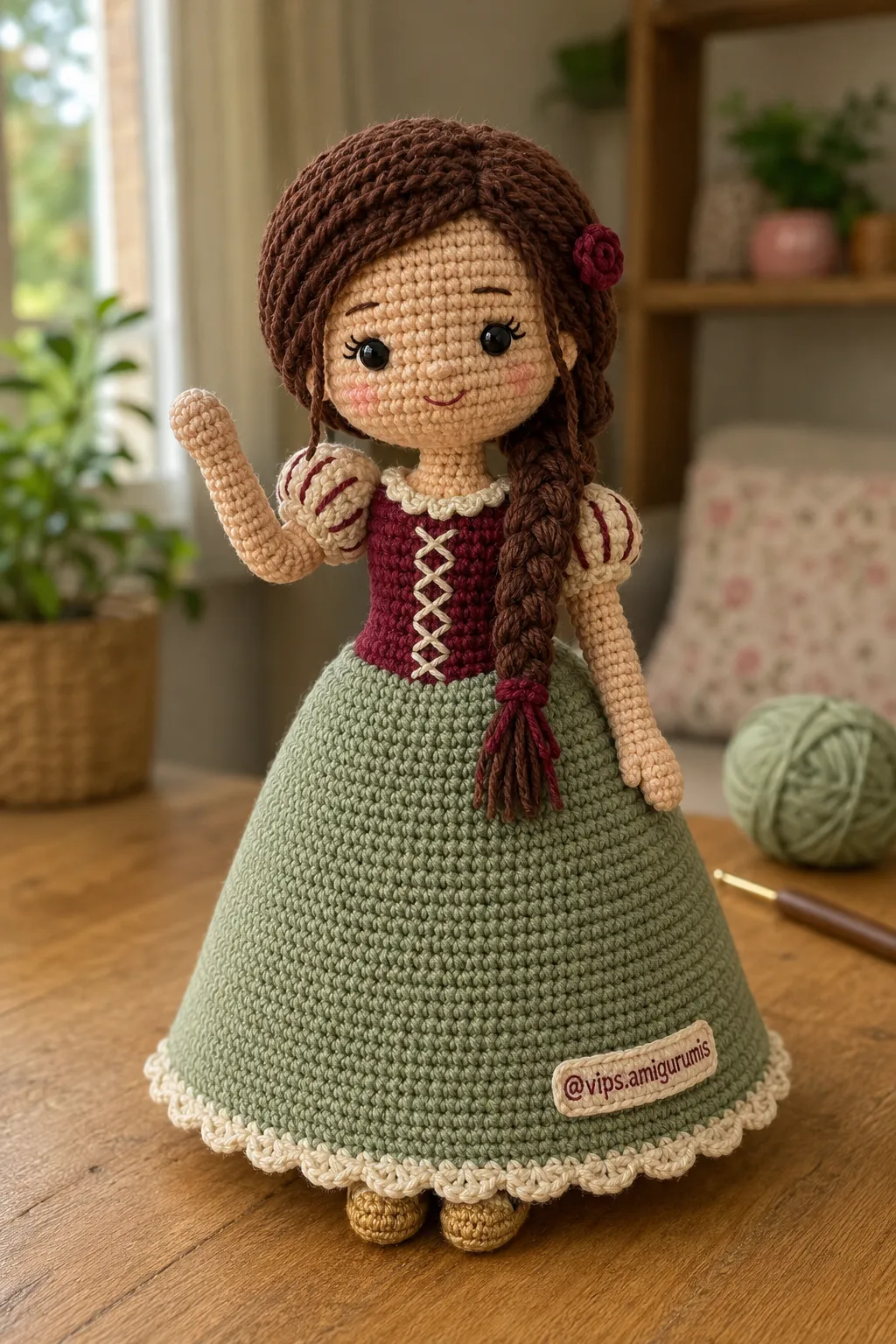Receita_Princesa_Amora_@vips.amigurumis