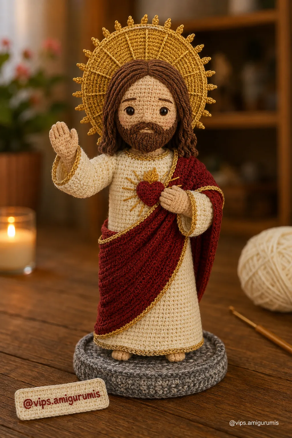 Receita_Sagrado_Coracao_de_Jesus_@vips.amigurumis