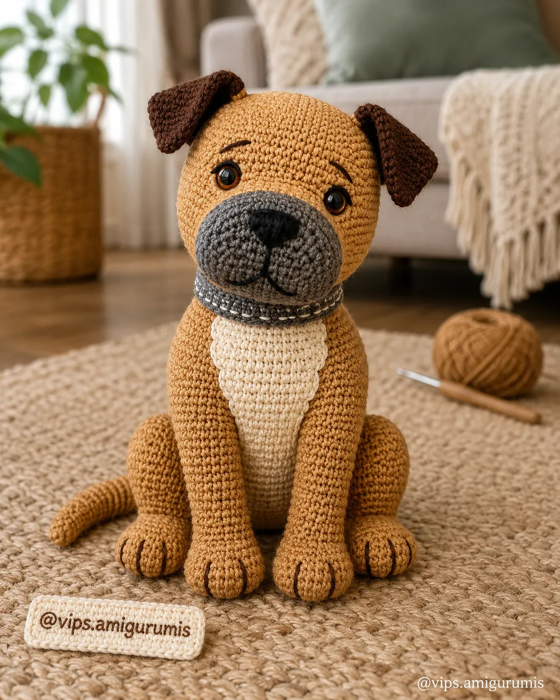 Receita_Thor_Pit_Bull_@vips.amigurumis